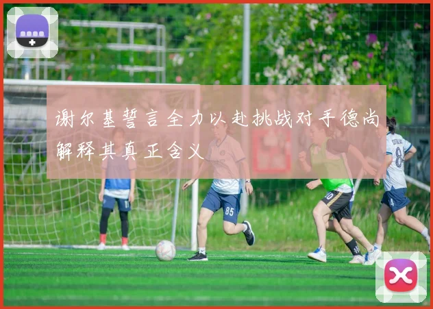 谢尔基誓言全力以赴挑战对手德尚解释其真正含义